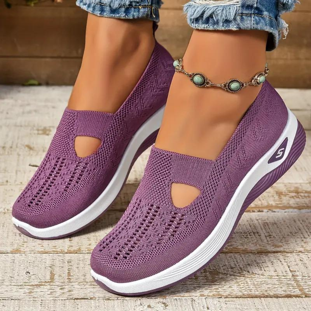 Women's Orthopedic Slip-On Shoes with Arch Support Sole