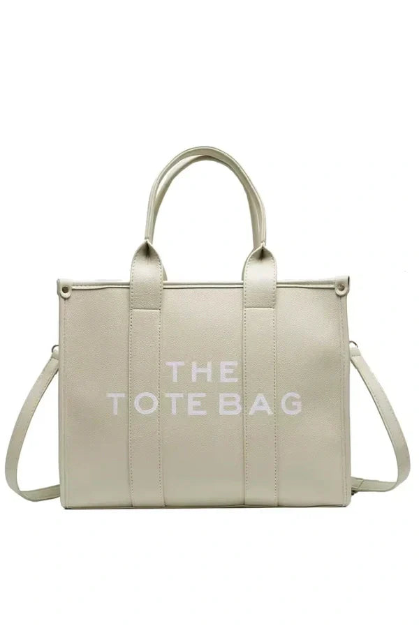 Vegan Leather Tote Bag