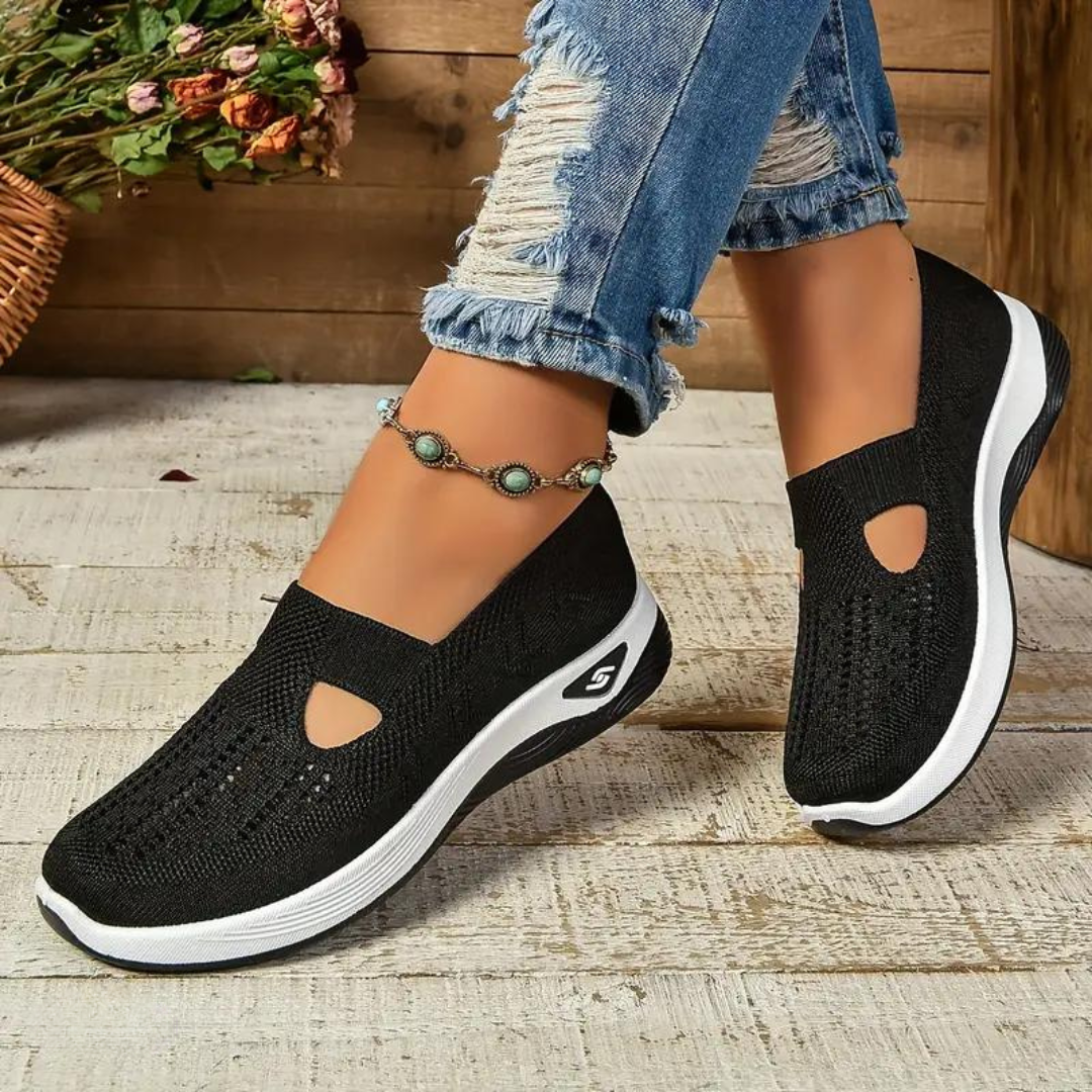 Women's Orthopedic Slip-On Shoes with Arch Support Sole