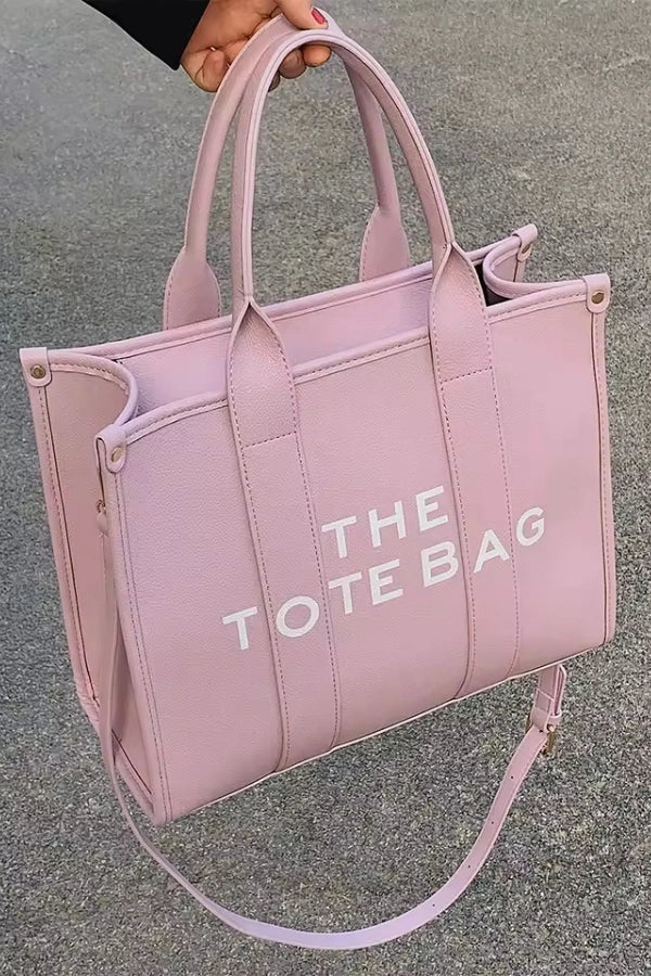 Vegan Leather Tote Bag