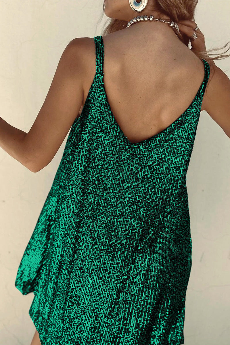 MINI SEQUIN PARTY DRESS
