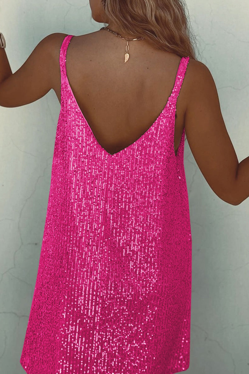 MINI SEQUIN PARTY DRESS