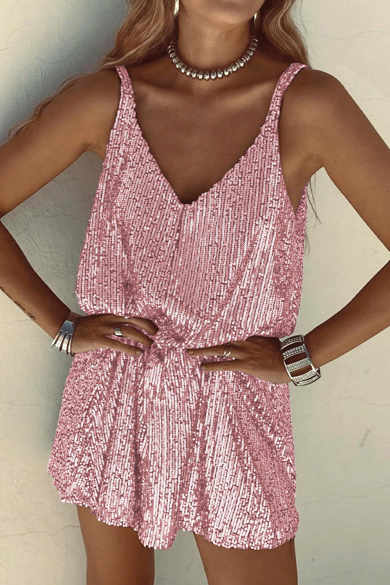MINI SEQUIN PARTY DRESS