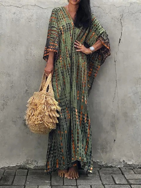 SUMMER KAFTAN MAXI SUMMER DRESS FOR WOMEN