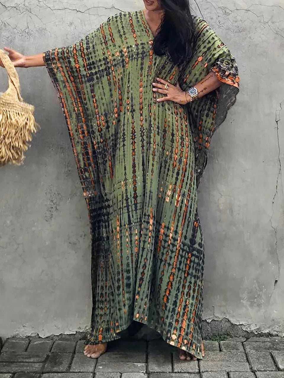 SUMMER KAFTAN MAXI SUMMER DRESS FOR WOMEN