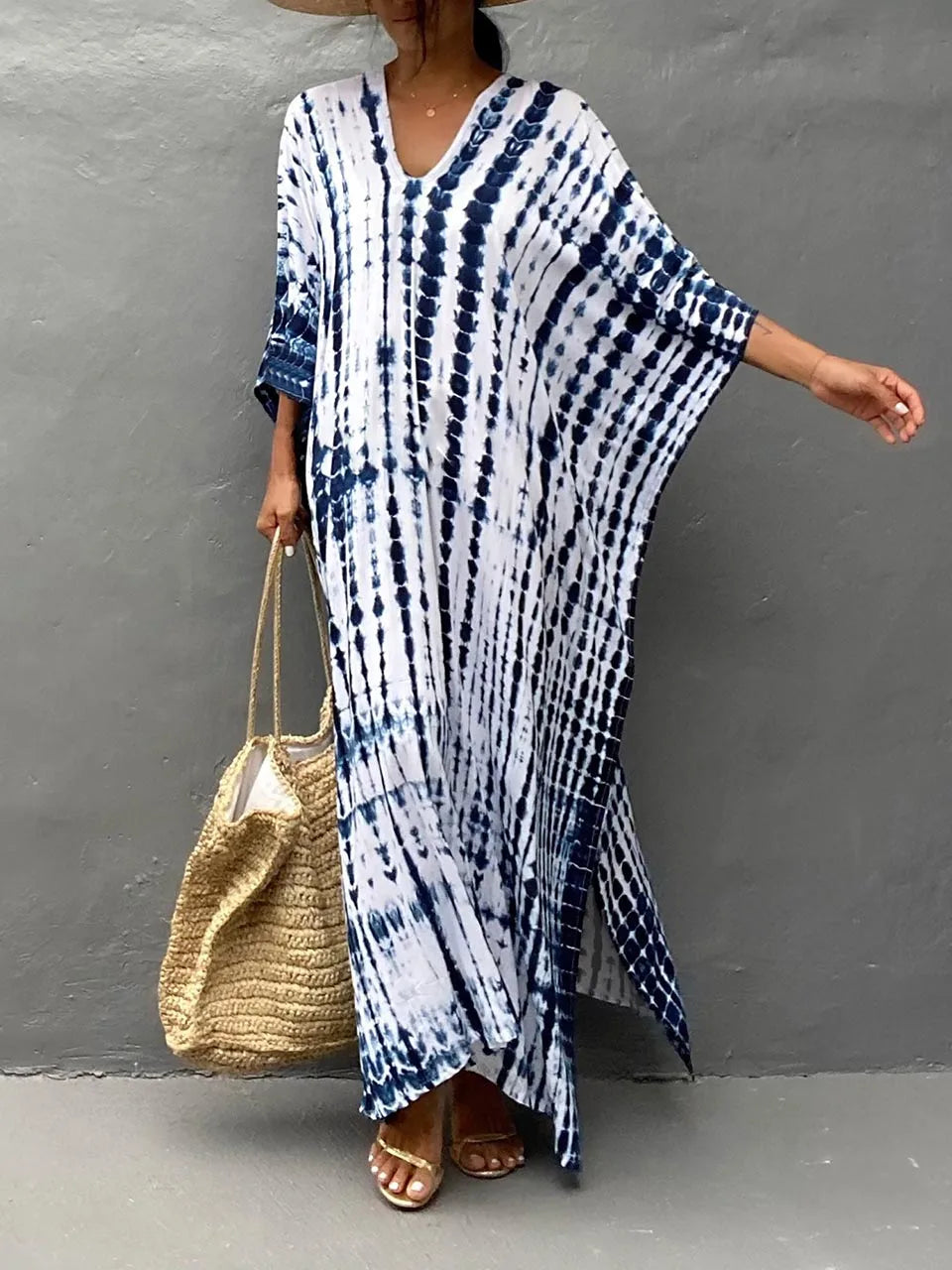SUMMER KAFTAN MAXI SUMMER DRESS FOR WOMEN