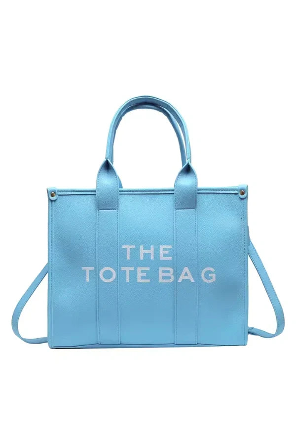 Vegan Leather Tote Bag