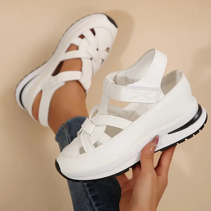 Women's Orthopedic Sandals With Adjustable Straps & Wedge Sole