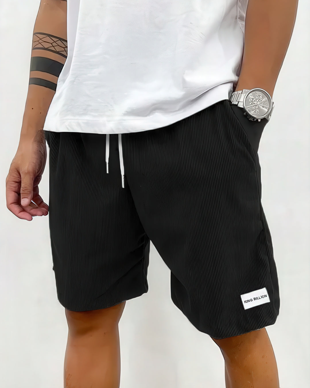 CORDUROY TEXTURE, TIMELESS SHORTS FOR MEN