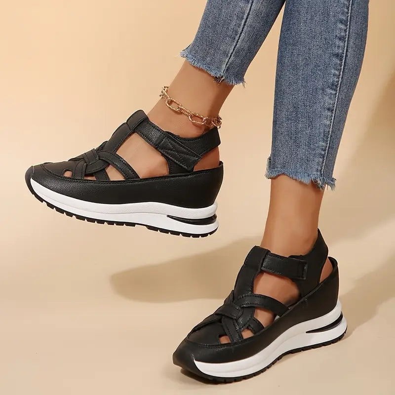 Women's Orthopedic Sandals With Adjustable Straps & Wedge Sole