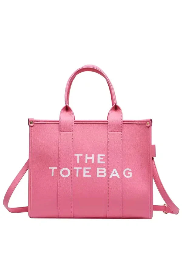 Vegan Leather Tote Bag