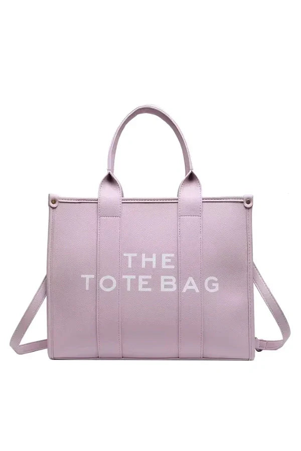 Vegan Leather Tote Bag