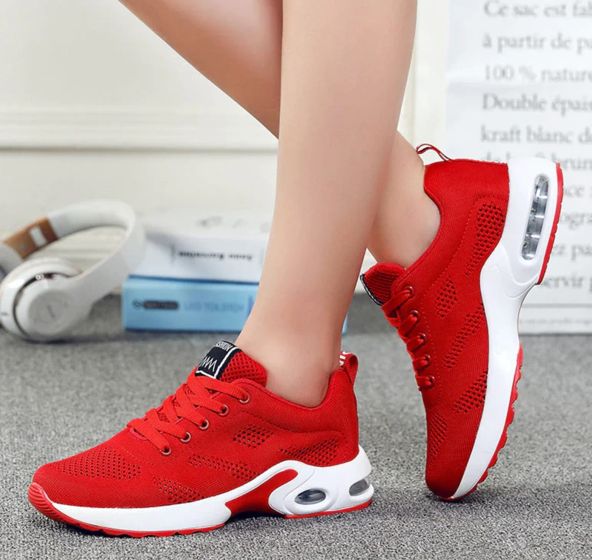 Women's Orthopaedic Sports Sneakers With Breathable Mesh
