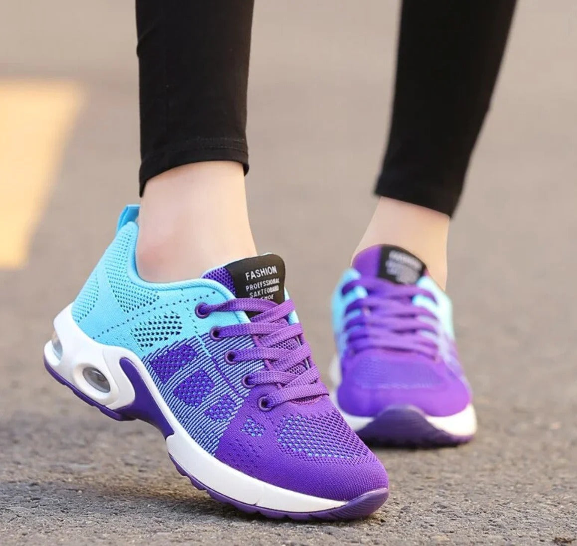 Women's Orthopaedic Sports Sneakers With Breathable Mesh