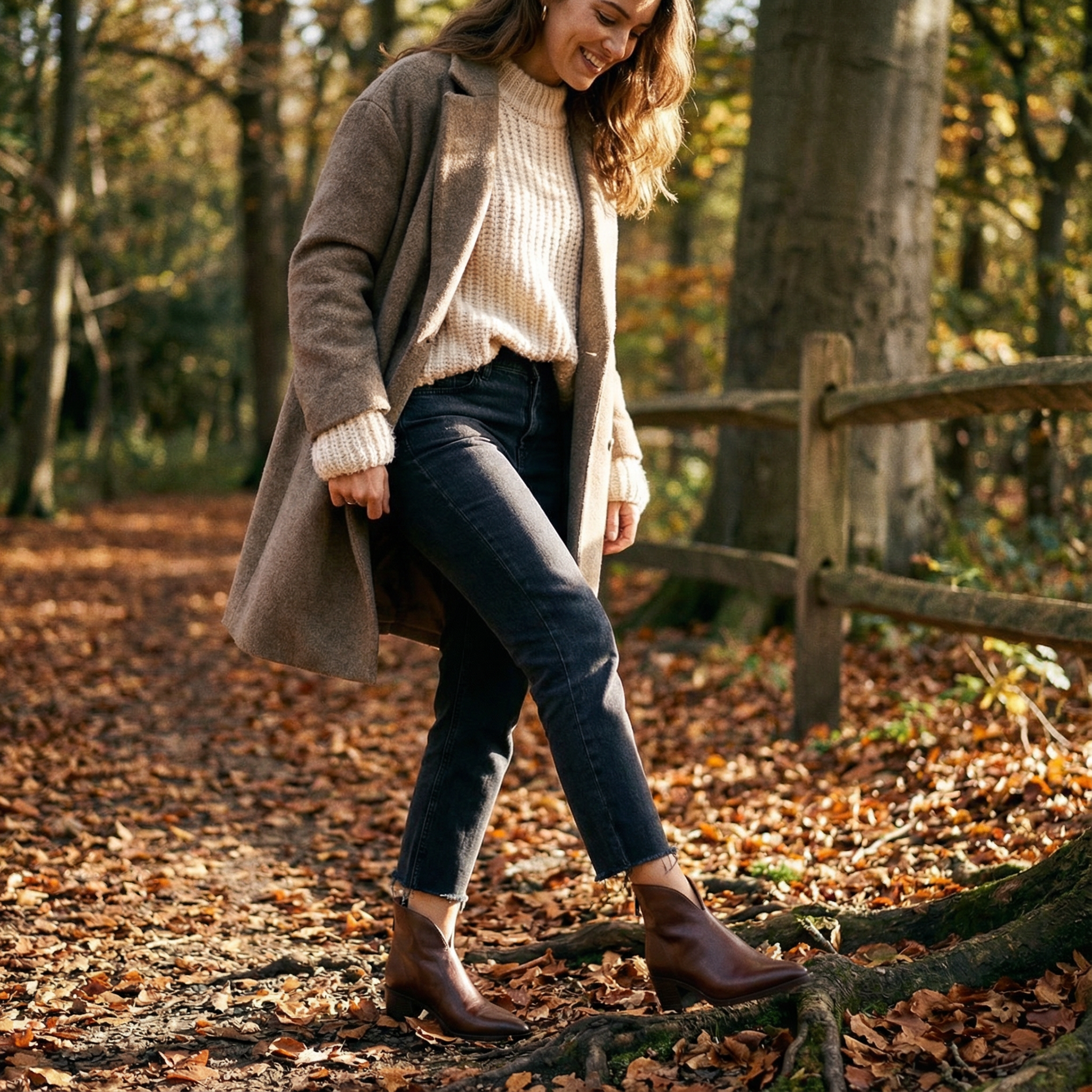 Amelia | Women's Ankle Boots With Pointed Toe And V-Cut Opening | Elegant