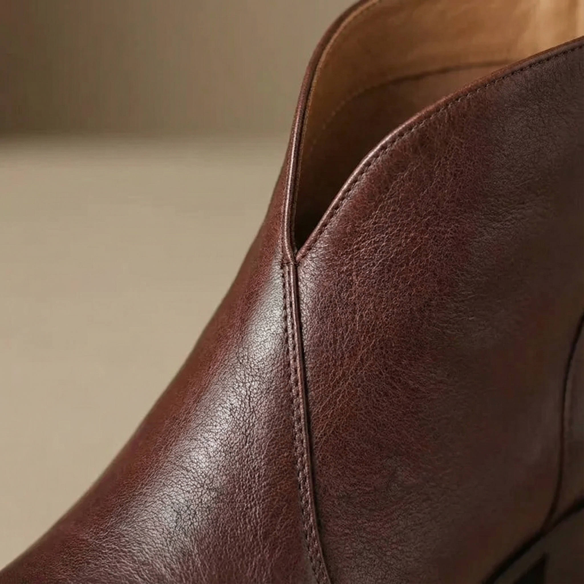 Amelia | Women's Ankle Boots With Pointed Toe And V-Cut Opening | Elegant