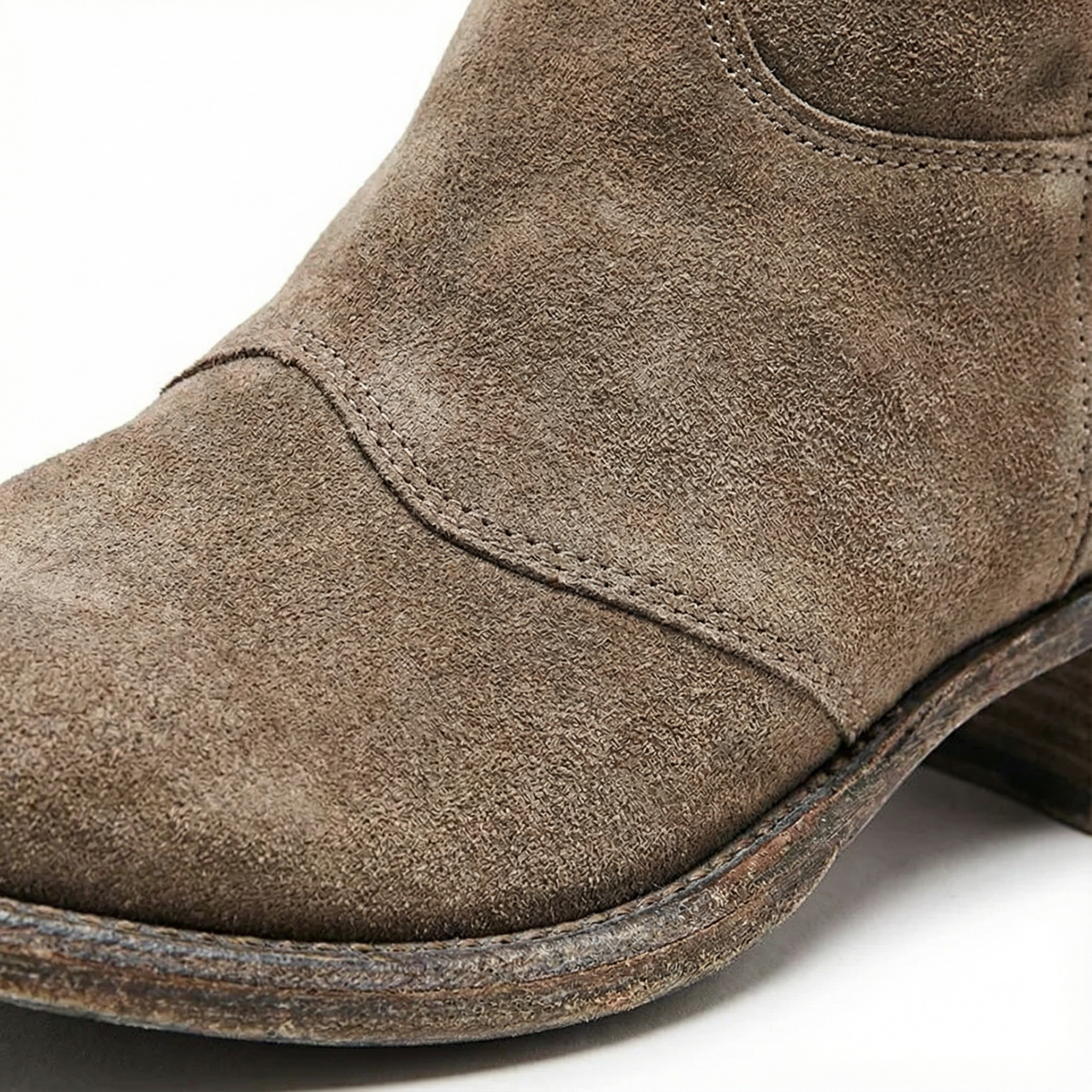 Amelia | Women's Ankle Boots With Slouchy Shaft And Low Block Heel | Casual