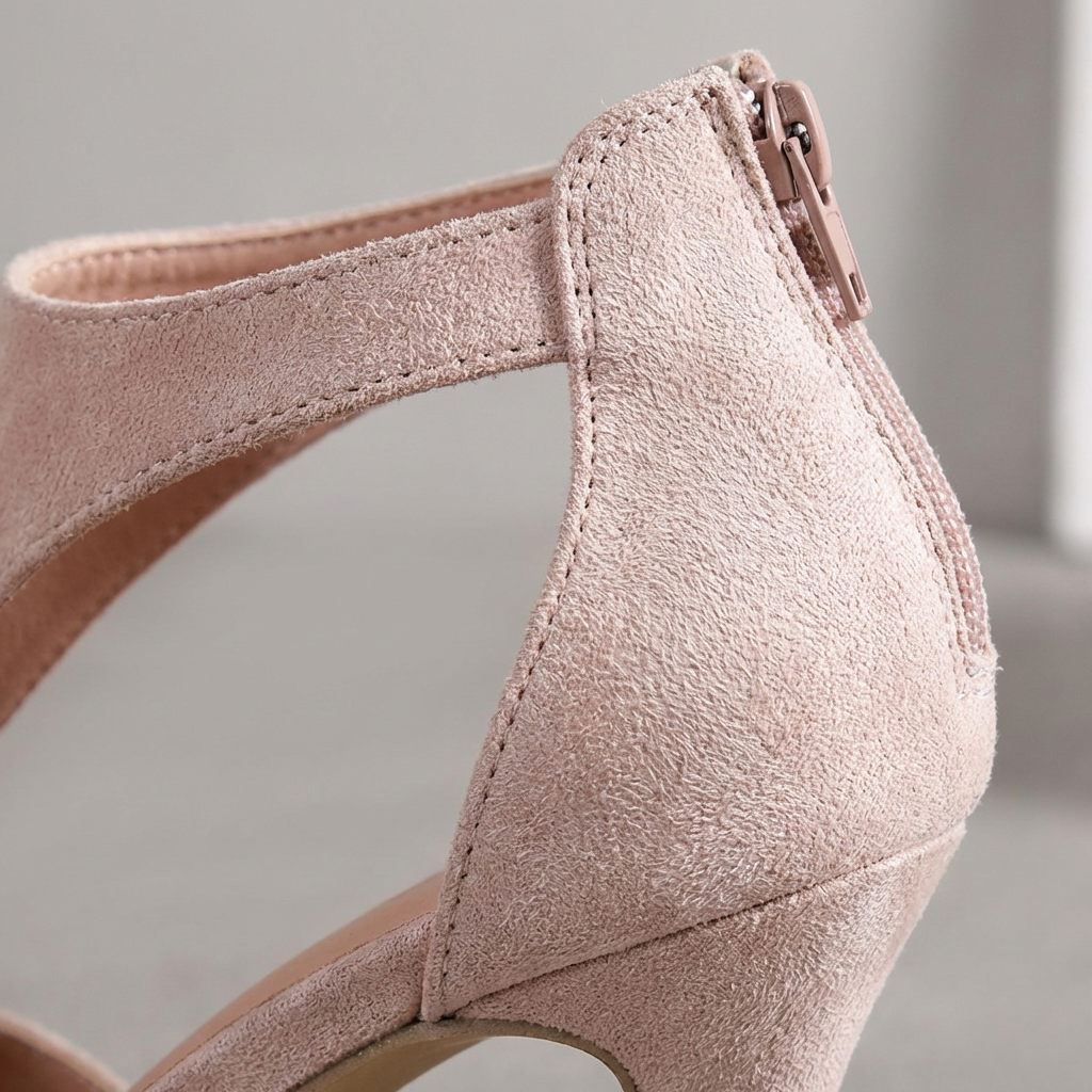 Amelia | Women's Heels With Open Toe And Side Cutouts | Feminine