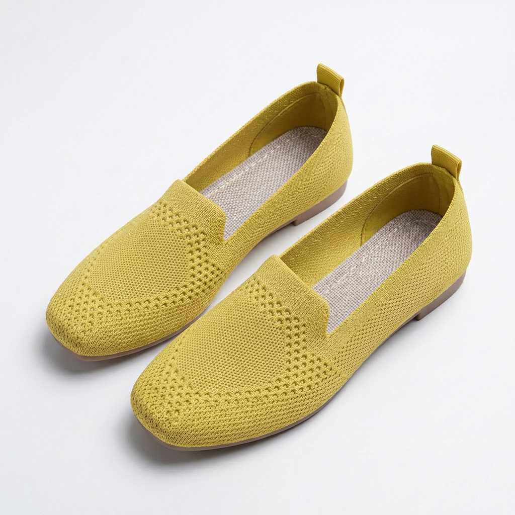 Amelia | Women's Slip-Ons With Flat Sole And Rounded Toe | Casual