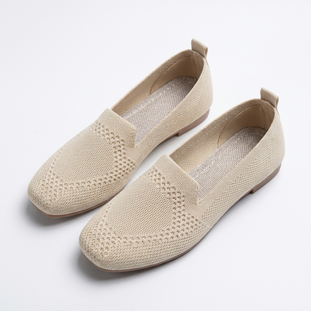 Amelia | Women's Slip-Ons With Flat Sole And Rounded Toe | Casual