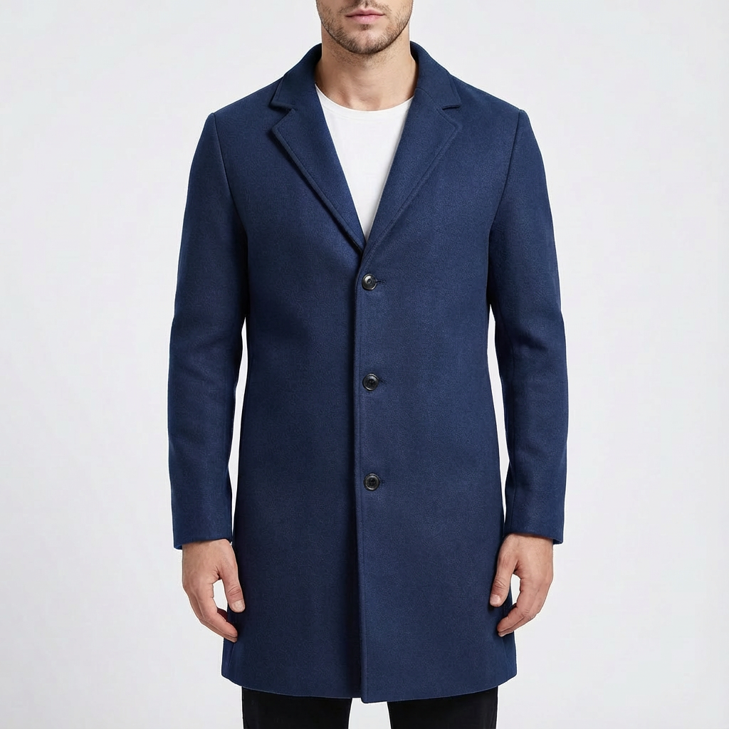 Angus | Men's Long Coat Topcoat