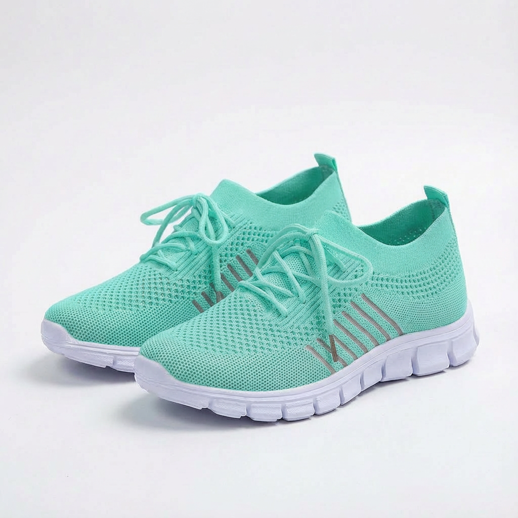 Candice | Women's Lace-Up Knit Sneakers