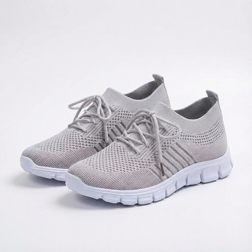 Candice | Women's Lace-Up Knit Sneakers