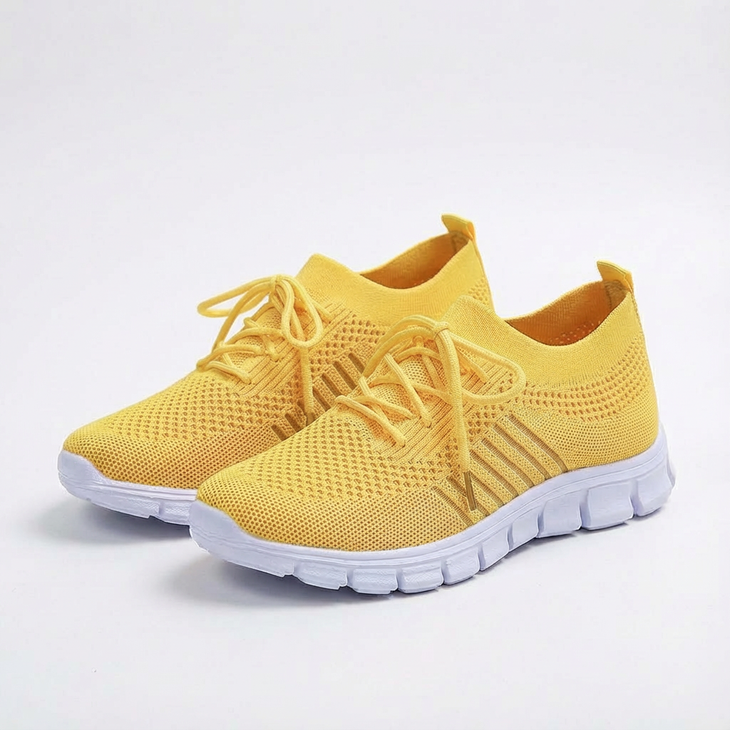 Candice | Women's Lace-Up Knit Sneakers