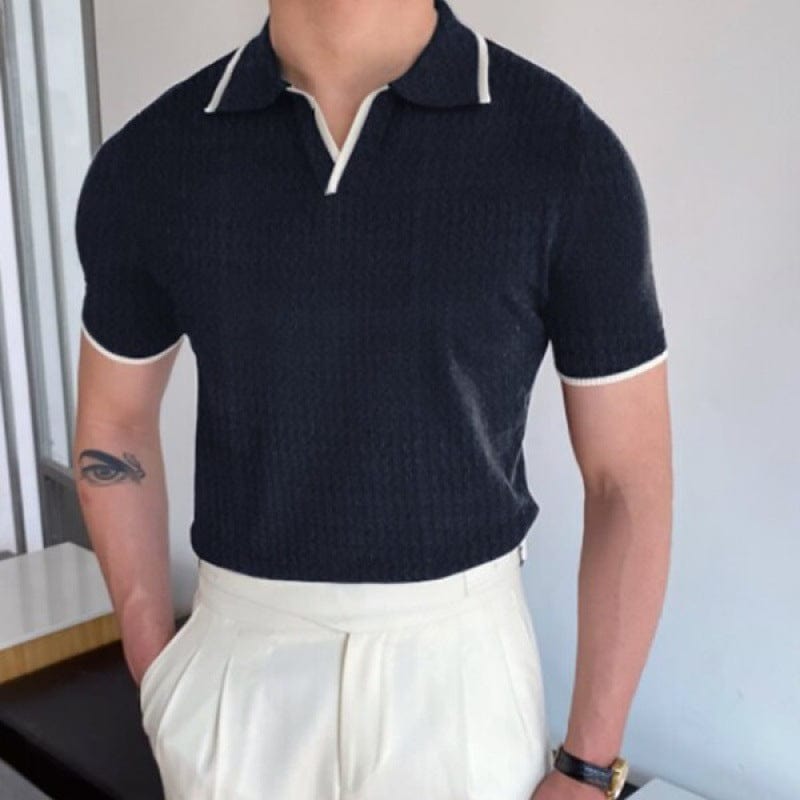 Casual Men’s Polo Shirt with Tailored Fit