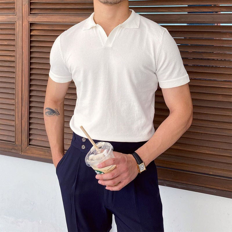 Casual Men’s Polo Shirt with Tailored Fit