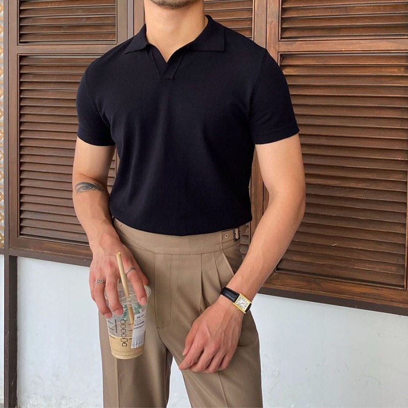 Casual Men’s Polo Shirt with Tailored Fit