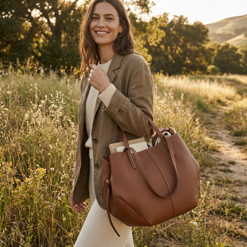 Christine | Women's Structured Tote Bag