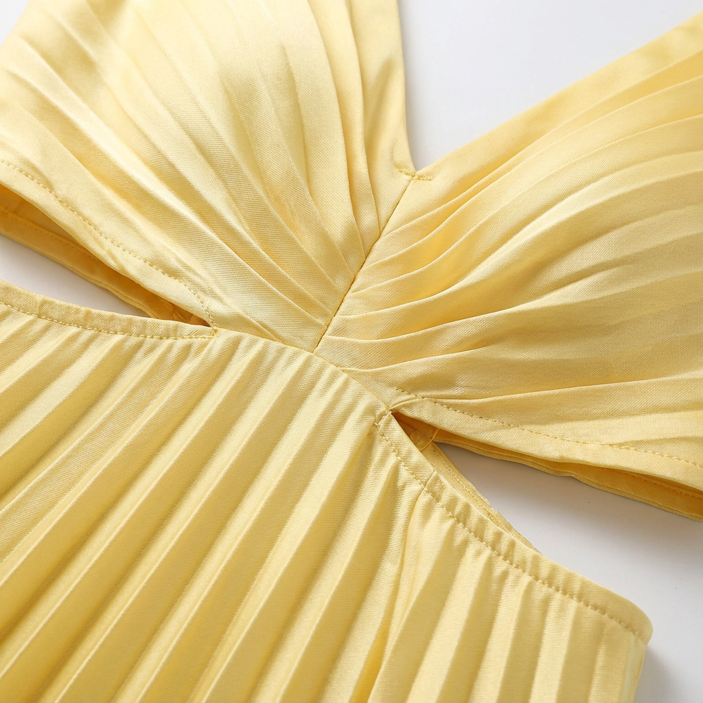 Cindy | Women's V-Neck A-Line Midi Dress