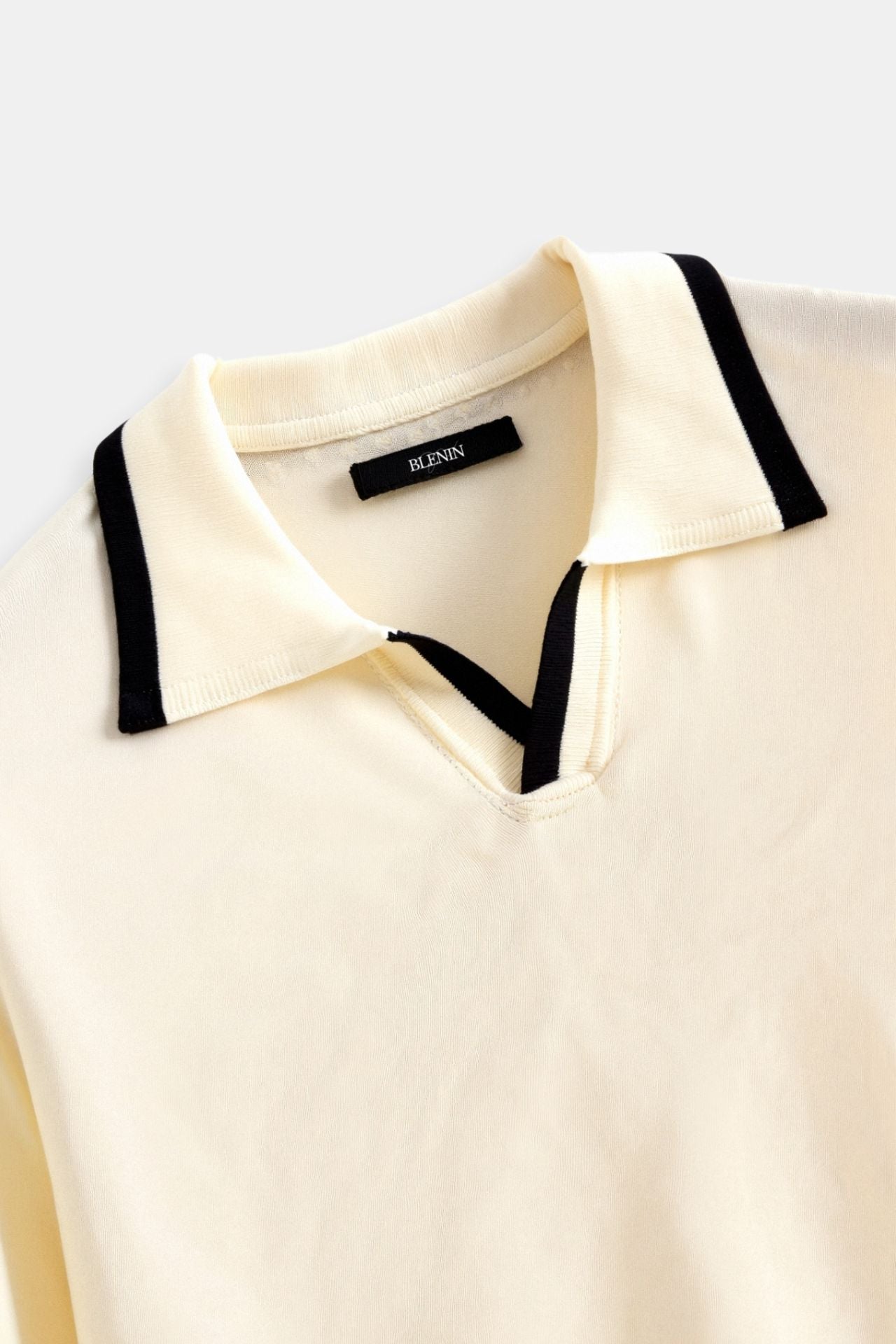 Casual Color Block Slim Fit Polo Shirt for Men