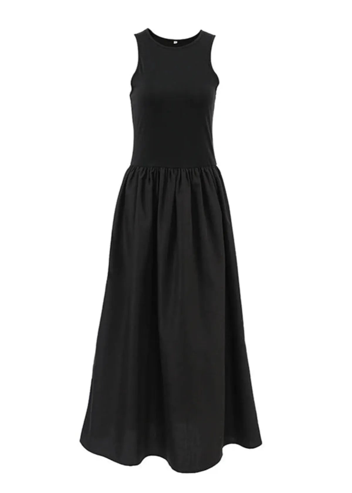 Women's Cotton-blend Sleeveless Maxi Dress