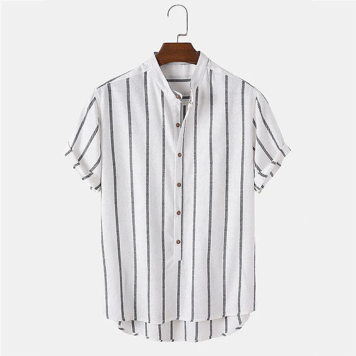 Elegant Lightweight Striped Summer Set for Men