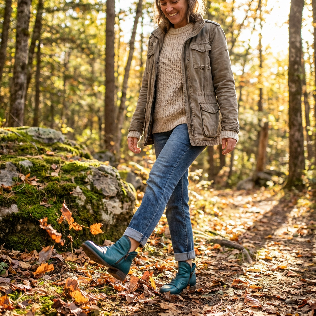 Faith | Women's Zipper Low Heel Ankle Boots