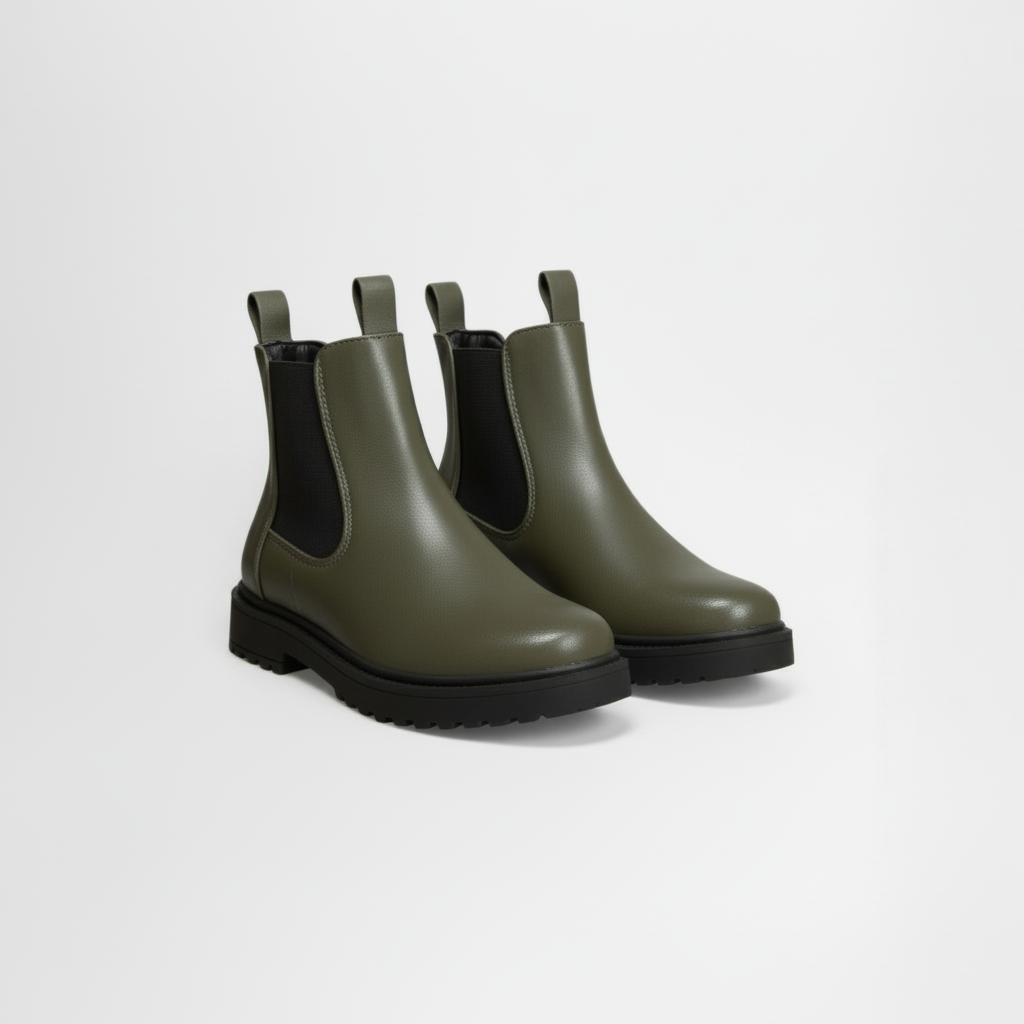Freya | Women's Chelsea Boots With Chunky Sole And Elastic Panels | Timeless