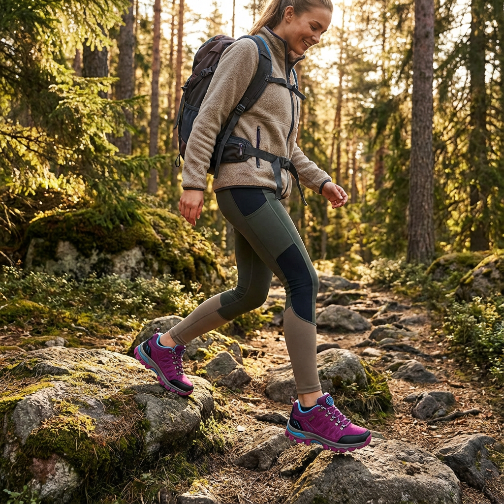 Freya | Women's Hiking Shoes With Reinforced Toe And Rugged Sole | Active