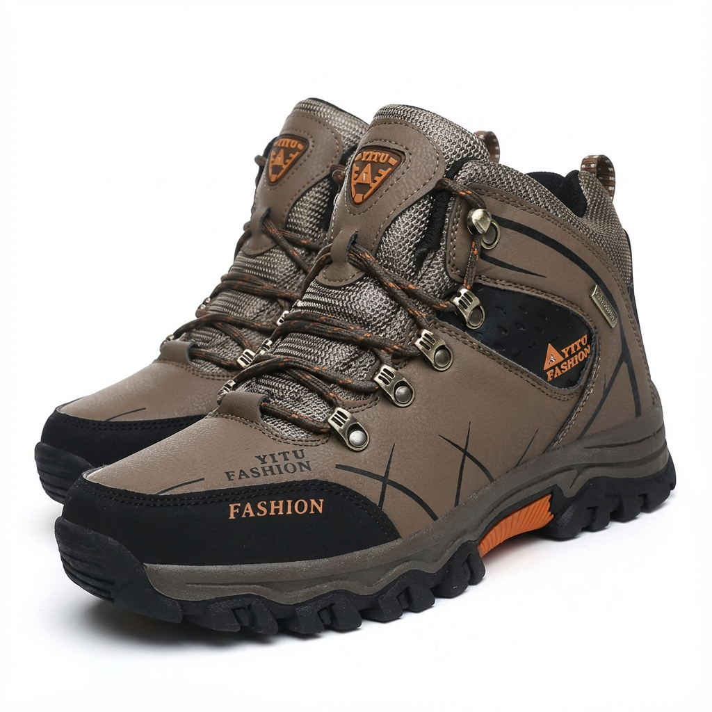George | Men's Hiking Shoe With Padded Collar And Chunky Sole | Rugged