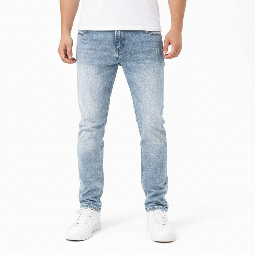 George | Men's Tapered Jeans With Slim Fit And Classic Pockets | Versatile