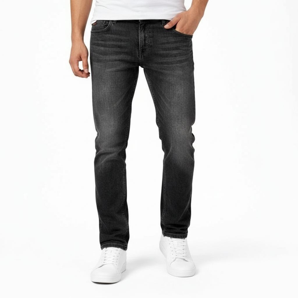 George | Men's Tapered Jeans With Slim Fit And Classic Pockets | Versatile