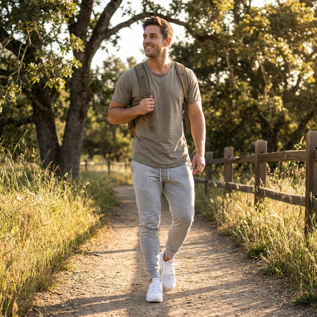 Harry | Men's Joggers With Drawstring Waist And Tapered Fit | Athletic