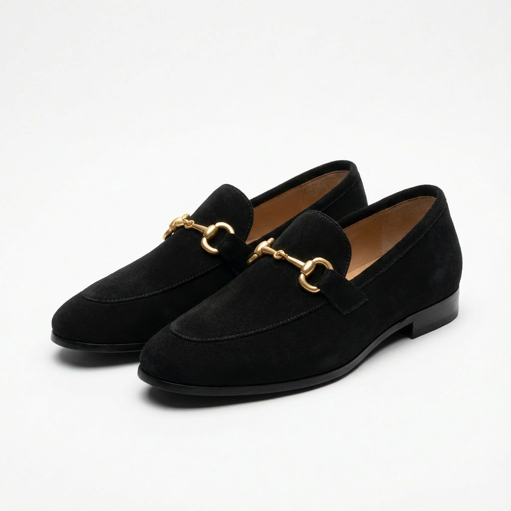 Harry | Men's Loafers With Metal Chain Detail And Slip-On Design | Refined