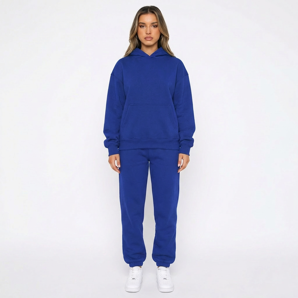 Isla | Women's Loungewear Set With Hooded Top And Tapered Joggers | Relaxed
