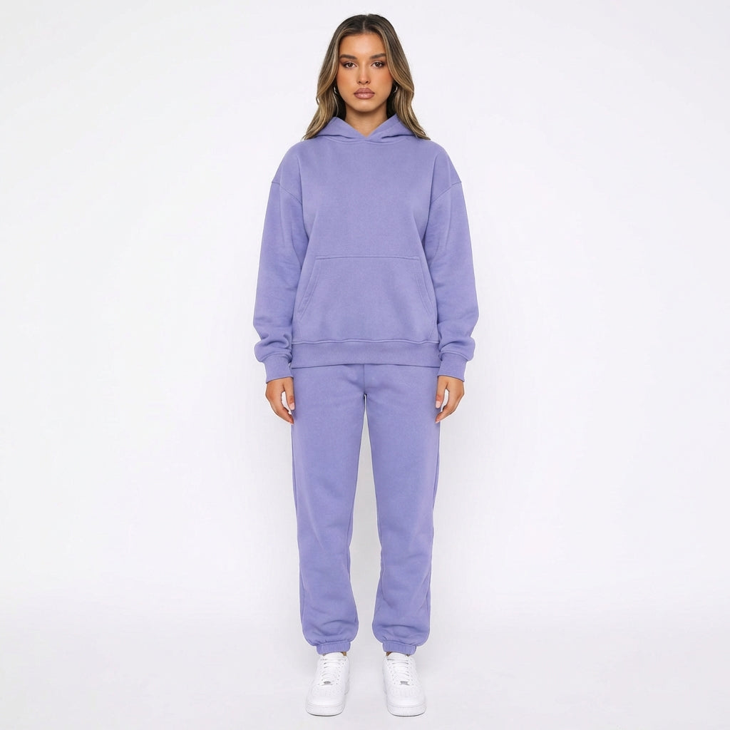 Isla | Women's Loungewear Set With Hooded Top And Tapered Joggers | Relaxed