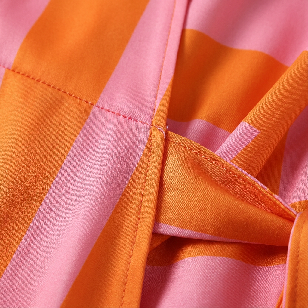 Isla | Women's Wrap Dress With Shirt Collar And Tie Waist | Vibrant