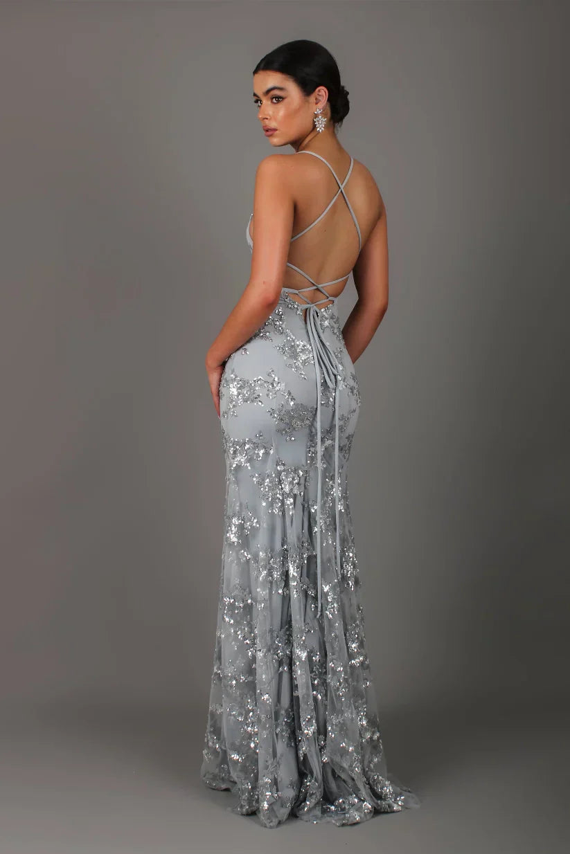 SEQUIN MAXI DRESS – GLAMOUR & ELEGANCE