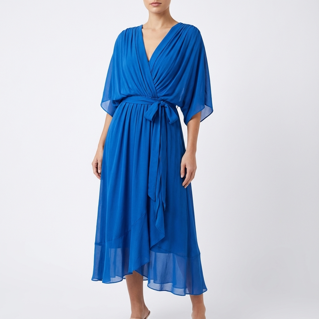 Jemma | Women's Wrap Midi Dress