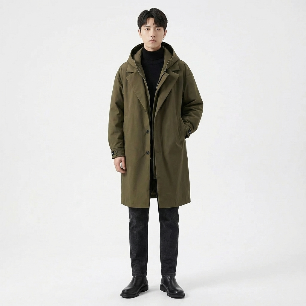 Jordan | Men's Hooded Long Coat